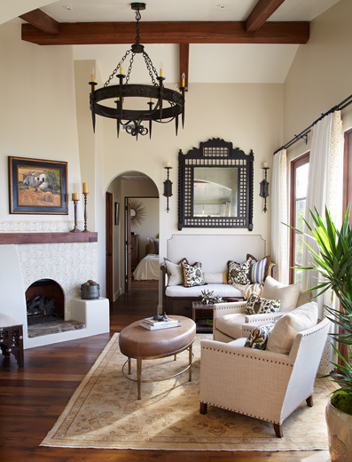Living room interior design: Laguna Beach