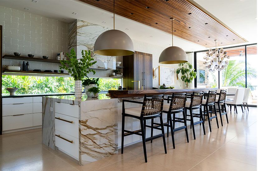 Island Inspired Kitchen Design